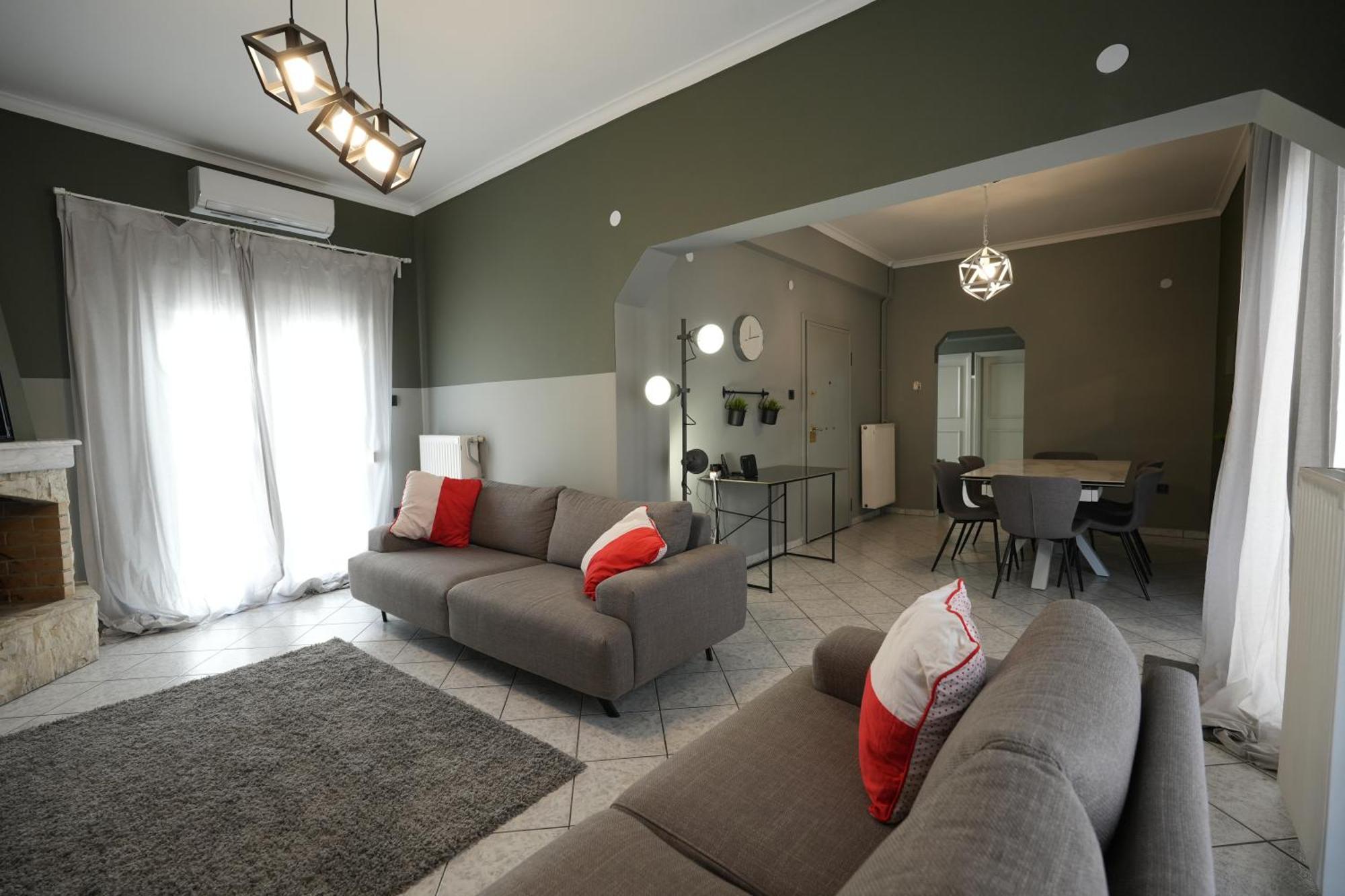 Modern Athenian Penthouse Apartment Exterior foto